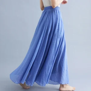 Women’s Summer Casual Stylish Medium Length Half Skirt