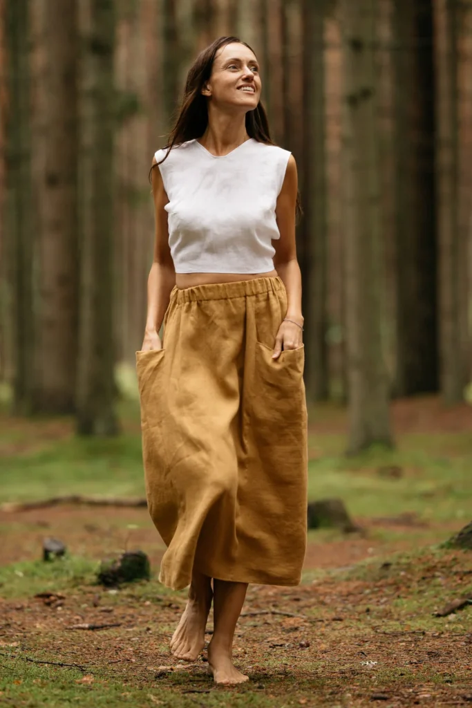 Linen_Skirt