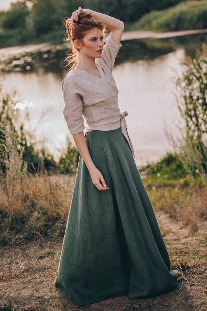 Why Long Maxi Linen Skirts Are Perfect for Tall Women?